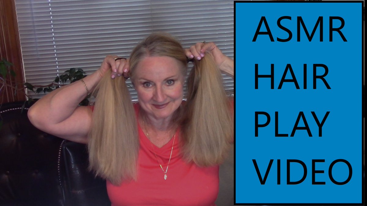Looking for some soothing #asmr hair brushing and #hairstyling - then check out this #asmrhairplay video.
youtu.be/Pzz4nOpWLHw