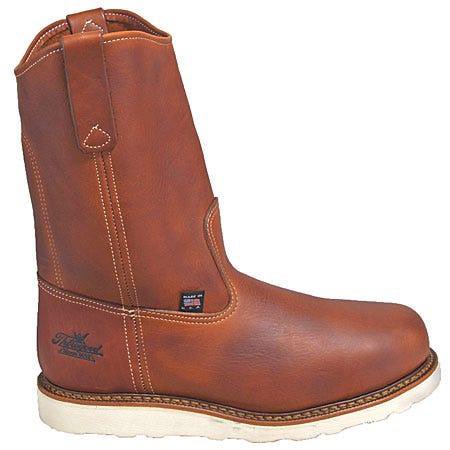 AmishWaller's tweet photo. @SandRancher12 @justinboots I wear Thorogood boots. I got nearly 2 years out of my last pair. I wear the Wellington with the wedge sole. They are more comfortable than any boots I have ever worn. They are USA MADE.  The item number is 814-4208. https://t.co/Zq5VOqk8S0