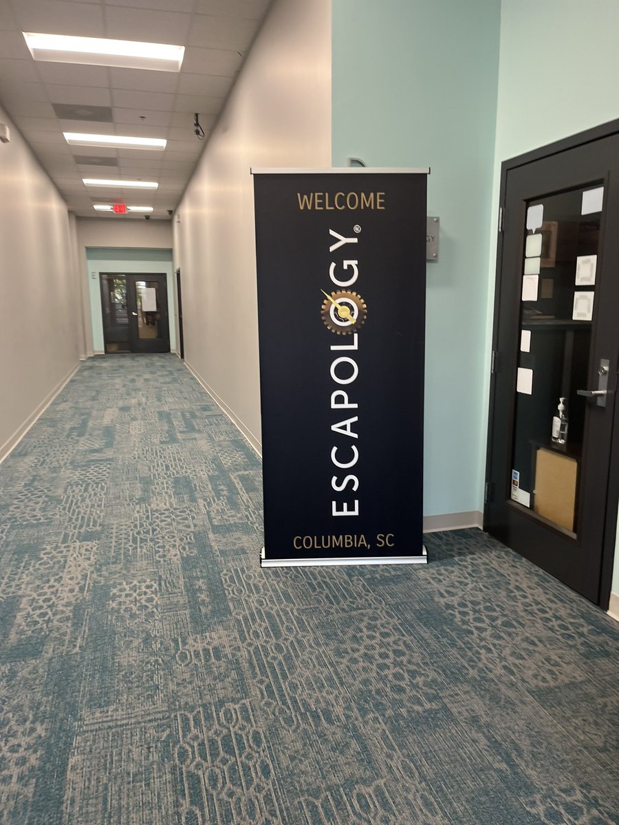 NMScougars's tweet photo. 🎉🏫 Our school had an incredible team-building morning with Escapology! 🙌🧩🔐 Problem solving puzzles, working together, and having a blast! Thank you, Escapology, for the amazing experience! More pics to come. https://t.co/RSVbHjO0sJ