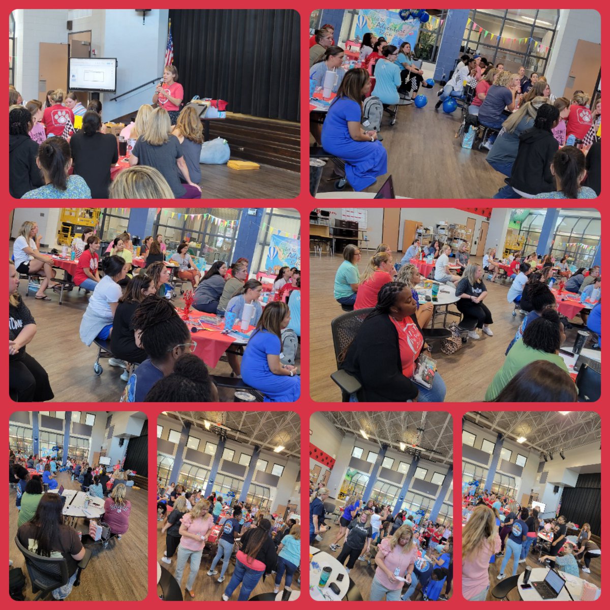 Counselor_PFE's tweet image. What can I say? Our first day back with staff was an &quot;Amazing Race&quot; to what we are going to do for our Panthers when they return! #pfeishappy @HumbleISD_PFE