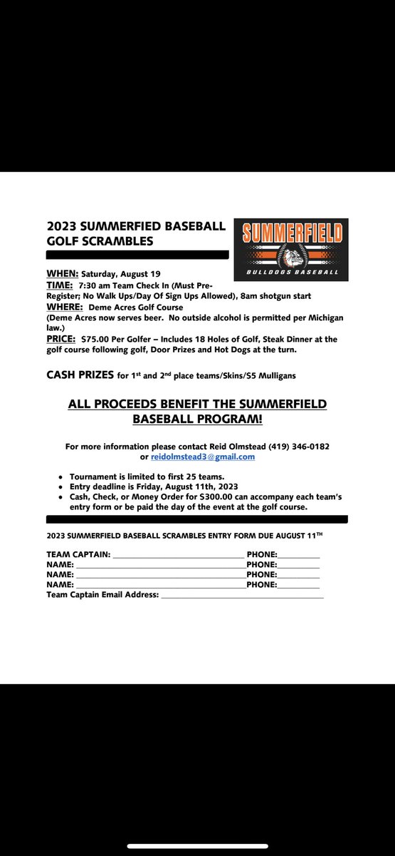 Summerfield Baseball tweet media