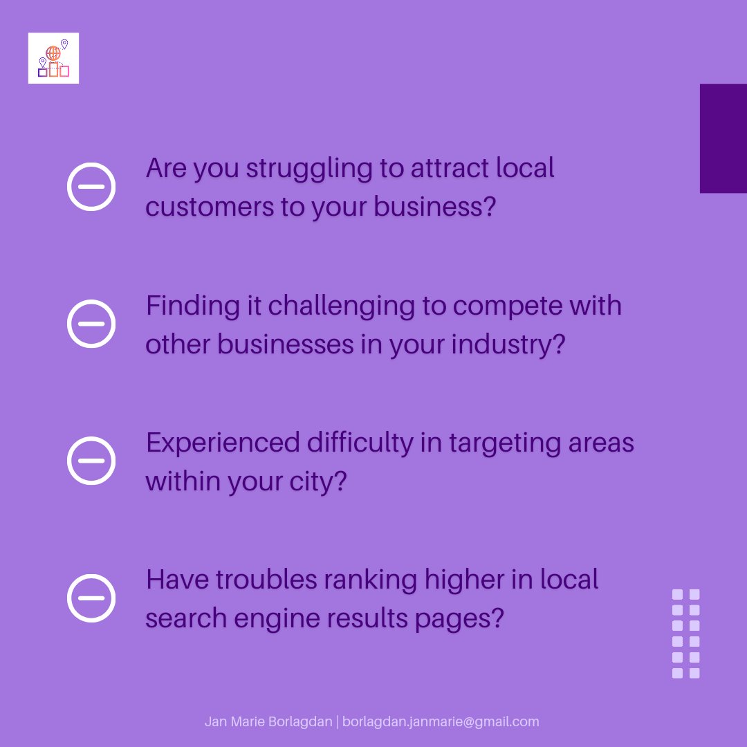 fastrankerph's tweet photo. Hey there, this is Jan 👋🏻

I am offering (𝗗𝗙𝗬) Local SEO Strategies, helping your business maximize its local reach and will minimize your effort and consumes your time by doing all the work.

Want to know your current business online performance? https://t.co/JKCmkXUgJ4