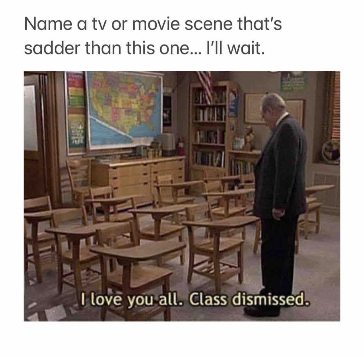 Can anyone else hear Feeney delivering this line?