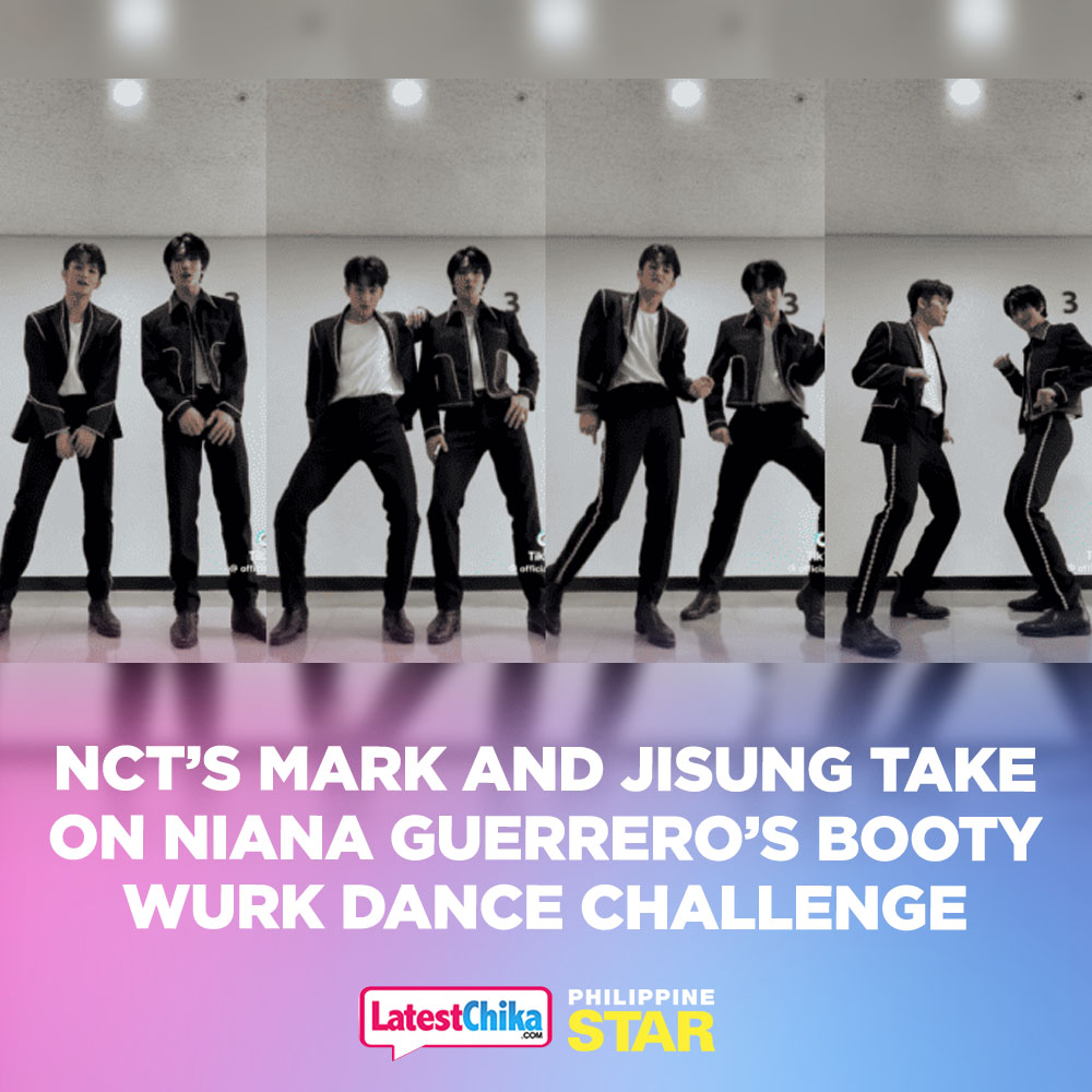 PhilippineStar's tweet photo. Two members of the South Korean boy band NCT Dream brought back the “Booty Wurk” dance trend, and its choreographer, Filipina dancer Niana Guerrero, couldn’t be any happier. https://t.co/SQPFY6zGVH | via @latest_chika https://t.co/FEHzFdPMpy