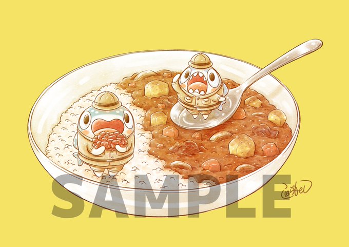 「カレー 米」のTwitter画像/イラスト(新着)｜4ページ目