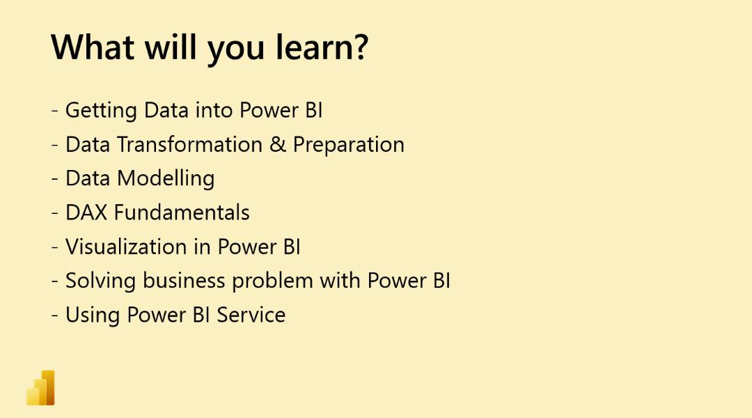 MubarDauda's tweet photo. We kickstart #PowerBIMasterclass yesterday, here are snippets of what we covered:
- Introduction to Data Analytics
- Roles in Data
- Introduction to #PowerBI
- Why #PowerBI (reason you should choose #PowerBI )
- #PowerBI Roadmap
- #PowerBI Versions
#PowerBIMasterclass #LearnPBI https://t.co/ElGP1RnqwF