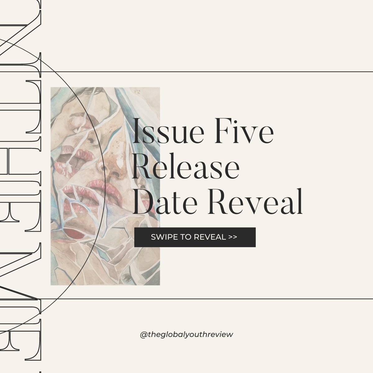 GlobalYouthRev's tweet image. We are thrilled to announce that our highly anticipated issue is set to release on August 5th! 🌸📆 Mark your calendars and get ready to immerse yourself in a world of captivating #writing, #poetry, stunning #art!