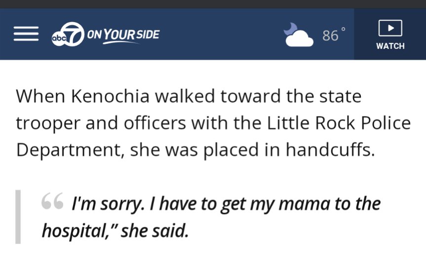 An 18-year-old is now facing a felony after taking her mother to the emergency room. Arkansas State Police used the PIT maneuver* to stop them. 

katv.com/community/7-on…