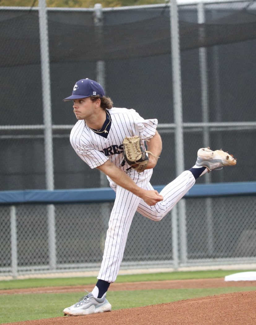 Cypress College Baseball (@cypresscoll_bsb) on Twitter photo 1B Aaron Perez is headed to <a href="/UtahTech_BASE/">Utah Tech Baseball</a> ! Aaron hit .308 with 11 doubles and 8 HR in 2023.
RHP Trey Seeley will play for <a href="/HIUBaseball/">HIU Baseball</a> next year. Trey went 6-3 in 14 starts for the Chargers posting a 4.80 ERA. 1B Aaron Perez is headed to <a href="/UtahTech_BASE/">Utah Tech Baseball</a> ! Aaron hit .308 with 11 doubles and 8 HR in 2023.
RHP Trey Seeley will play for <a href="/HIUBaseball/">HIU Baseball</a> next year. Trey went 6-3 in 14 starts for the Chargers posting a 4.80 ERA.