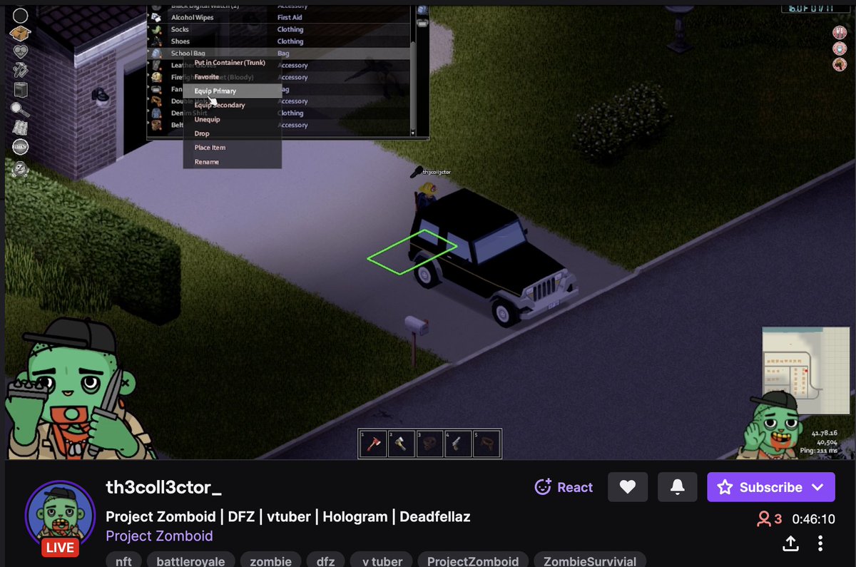 betty_nft's tweet photo. GM! The @Deadfellaz Community DFZ Stream Team regular programming starts next week on @Twitch - i've really enjoyed catching a couple of them this am! @th3coll3ctor_ @yaikan_eth https://t.co/NBThMBmp9N