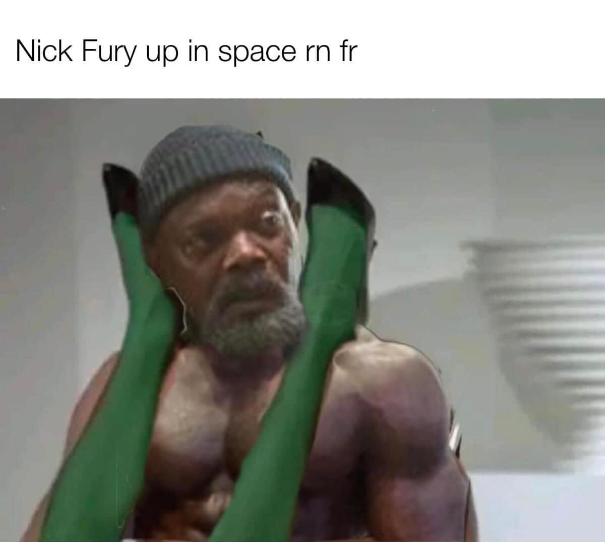 #NickFury #Skrull #MarvelMeme