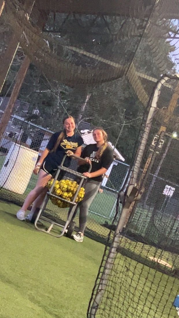 Even though the summer season is over <a href="/summers48897558/">Summer Stephens</a> and I are already back in the cages. Improving on keeping the hands in tight! See y’all in Brookwood tomorrow! <a href="/Mmitigerssoftba/">MMI Softball</a> <a href="/carsonowens12/">Carson O.</a> <a href="/laurenstewart40/">Lauren Stewart</a> <a href="/coachangelbrown/">Angel Brown</a> <a href="/LafaeleLeonaSB/">Leona Lafaele Softball</a> <a href="/Acozart44/">Ashley Cozart</a> <a href="/alimpactgold24/">Al Impact Gold 18u Stephens</a>