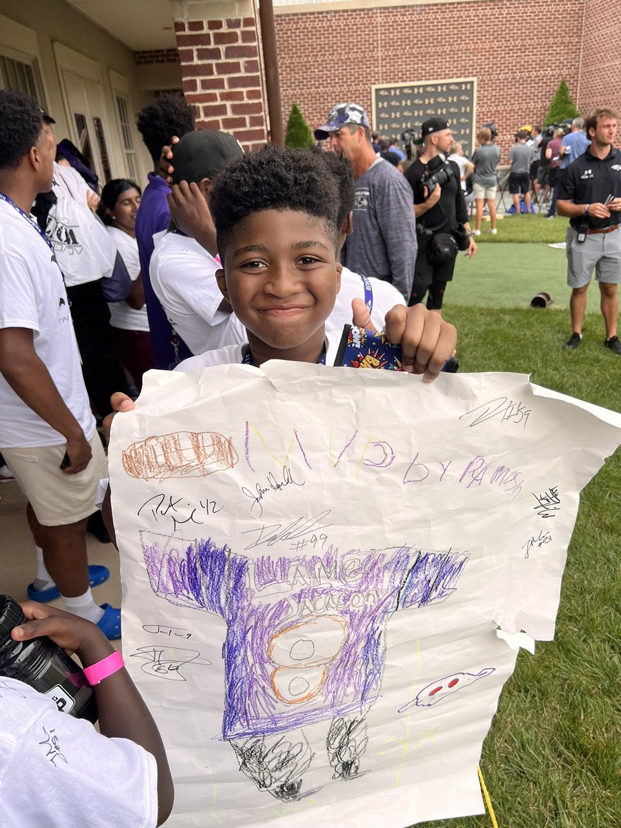 53_Families's tweet photo. Looking forward to seeing our group of kids having a blast in a couple of weeks at the @Ravens training camp @RavensCommunity @JameelMcClain https://t.co/XipgjlvFl1