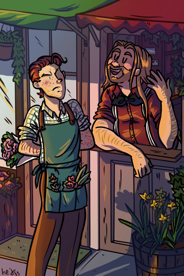 hejmaze's tweet photo. 37. Eugène &amp; Laurent for @_fuelli
38. Bingo &amp; Chess for @Darby_Draws and @ducknclover 

That's it! The last few revenges will be sent after the fight ends. This year was a lot of fun! ❤️ https://t.co/ObxtrfpqOt