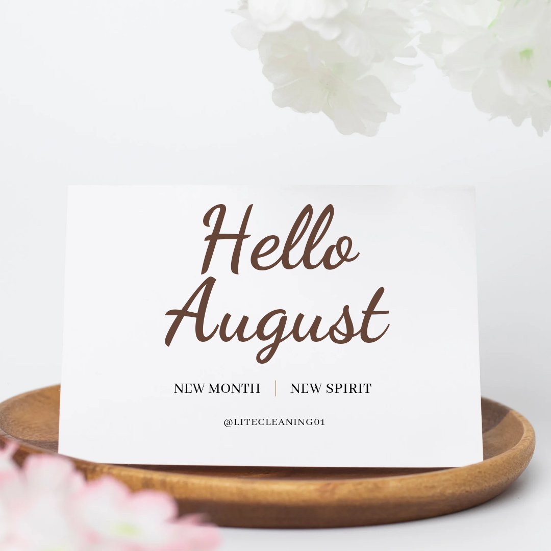 benjiethecleanr's tweet photo. Maintaining a clean and sustainable space can be time-consuming, but it doesn't have to be.
Book our sustainable recurring cleaning service this August and enjoy a discount on your first month. #sustainablecleaning #litecleaning #recurringcleaning https://t.co/HcXqXf7vcQ