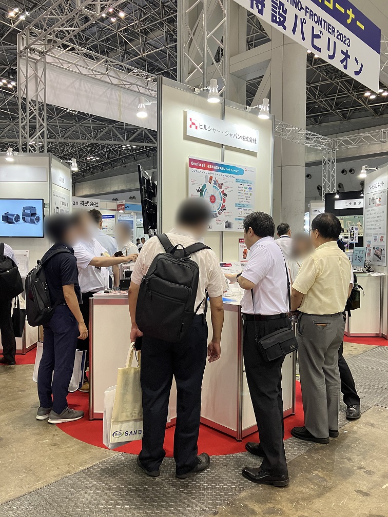 HilscherJapanKK's tweet image. 【出展のご報告】7/26～28に東京ビッグサイトで開催されたTECHNO-FRONTIER2023に出展しました。暑い中、多くの方々に当社ブースへお立ち寄りいただき、誠にありがとうございました！8/25までオンライン展開催中です！
#テクノフロンティア #ヒルシャー #netMOTION #netX #SoC #モータ制御 #産業用通信