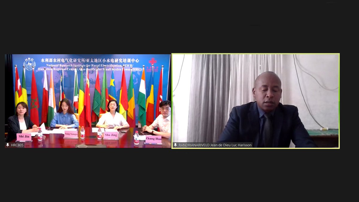 Hrc805's tweet photo. Séminaire en ligne sur la Petite Hydroélectricité et l'Electrification Rurale pour les Pays francophones d'Afrique, organisé par HRC du 3 au 26 juillet 2023 avec 104 participants de 16 pays. https://t.co/wR5Lv3lKzS