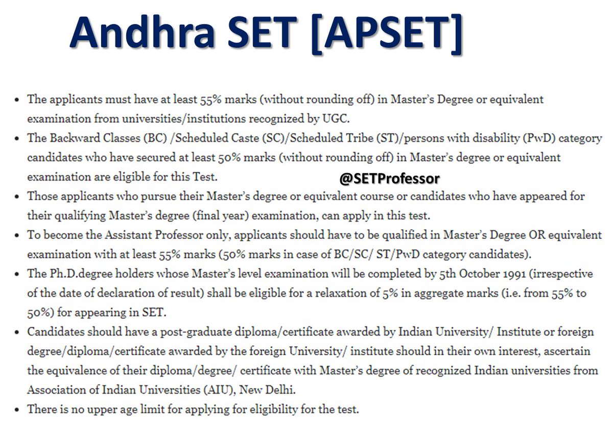 SETProfessor's tweet photo. Andhra Pradesh SET  Website - https://t.co/iUNk4Uuf3V #APSET #SET #SLET #gjset #tnset #wbset #krset #rjset #assistant_professor #ugcnet #ntanet2023 #ntanet #nta #ugcnetpaper #ugcnetdecember2023 #ugcnetexam #ugcnet2023 #ugcnetmentor #ugcnetjrf #ugcnetexam #ugcnettips #cracknet https://t.co/YgkV7WHv17