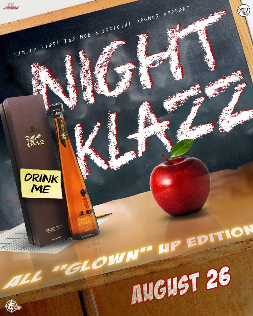 SameOhh_G's tweet photo. "All Glown Up Edition"
We taking Attendance Too...
#NightKlazz #FamilyFirstTheMob 
August 26th https://t.co/CeRNtc7t1H