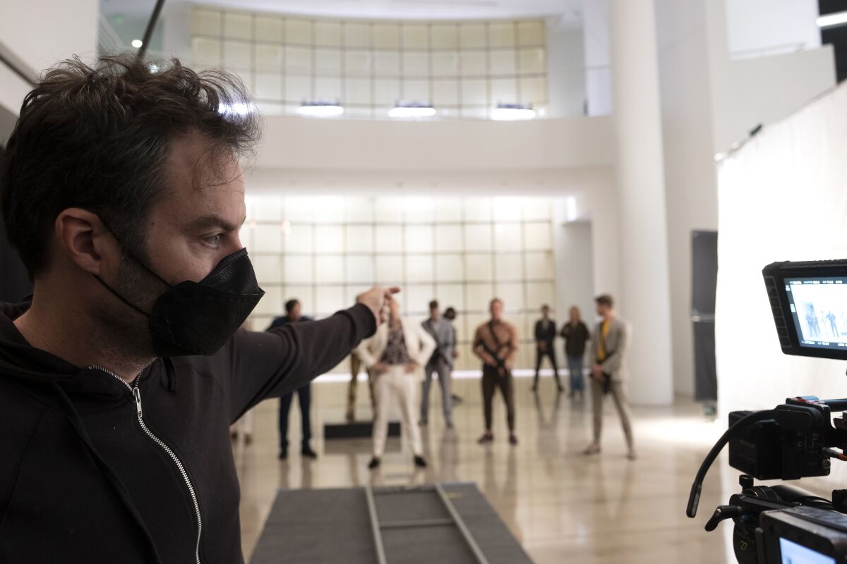 latimesent's tweet photo. As with its four unpredictable seasons, “Barry’s” last episode, “wow,” did not play out like a typical comedy finale. Here’s how the finale came together. #BarryHBO #Barry #BillHader

https://t.co/soTN1OZZZB https://t.co/EEJVpfai9Y