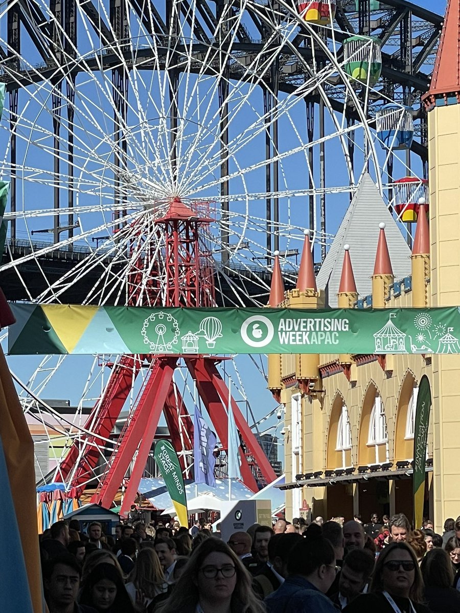 nicjones's tweet image. We’re back baby! Bigger and better than ever the 2023 edition of Advertising Week APAC #AWAPAC23 #AWAPAC