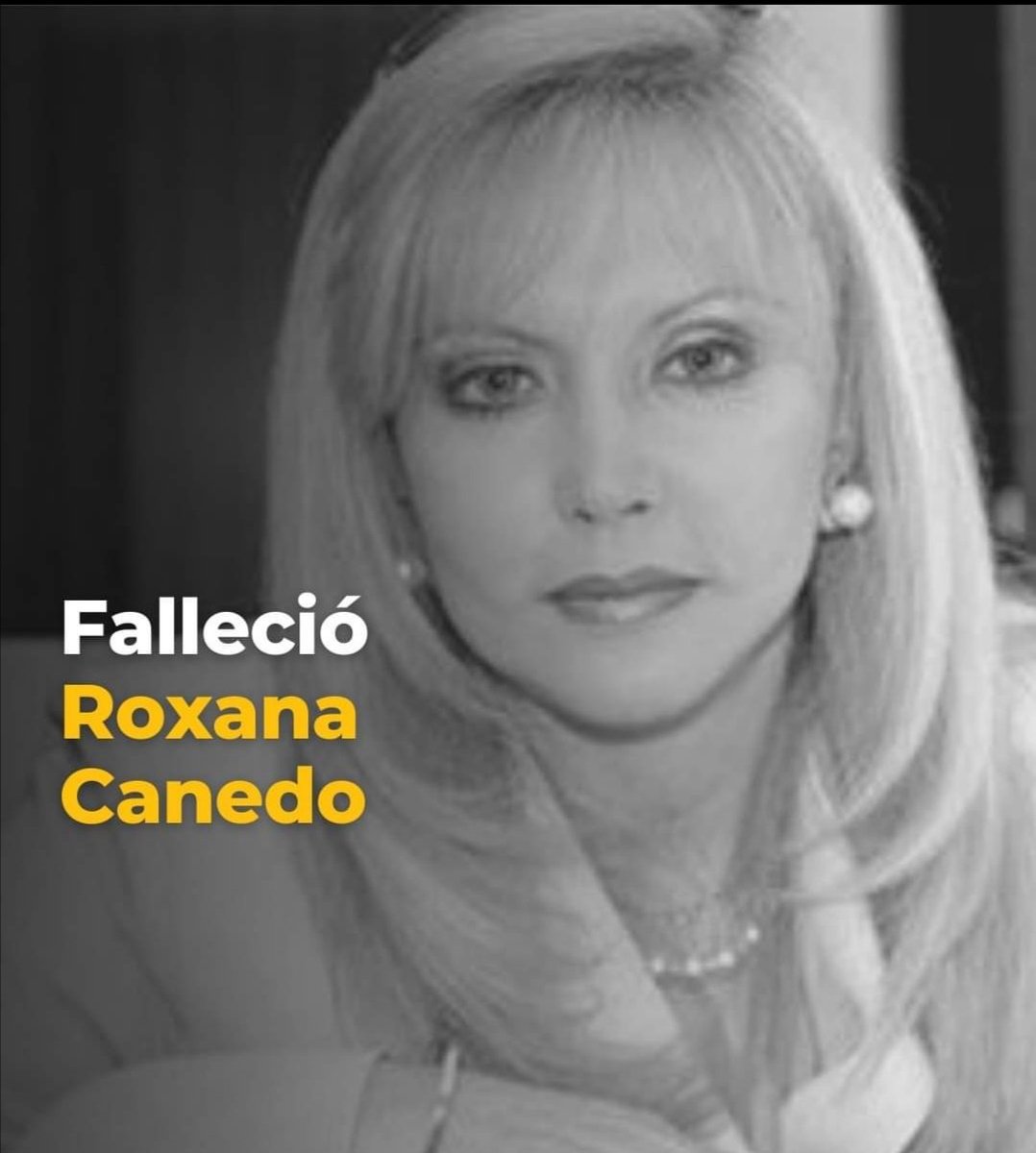 Murió Roxana Canedo, recordada conductora de Panamericana TV, este lunes. 
La querida exconductora de ‘Buenos días, Perú’ y ‘Panorama’, Roxana Canedo, falleció la madrugada de este 31 de julio a la edad de 80 años.