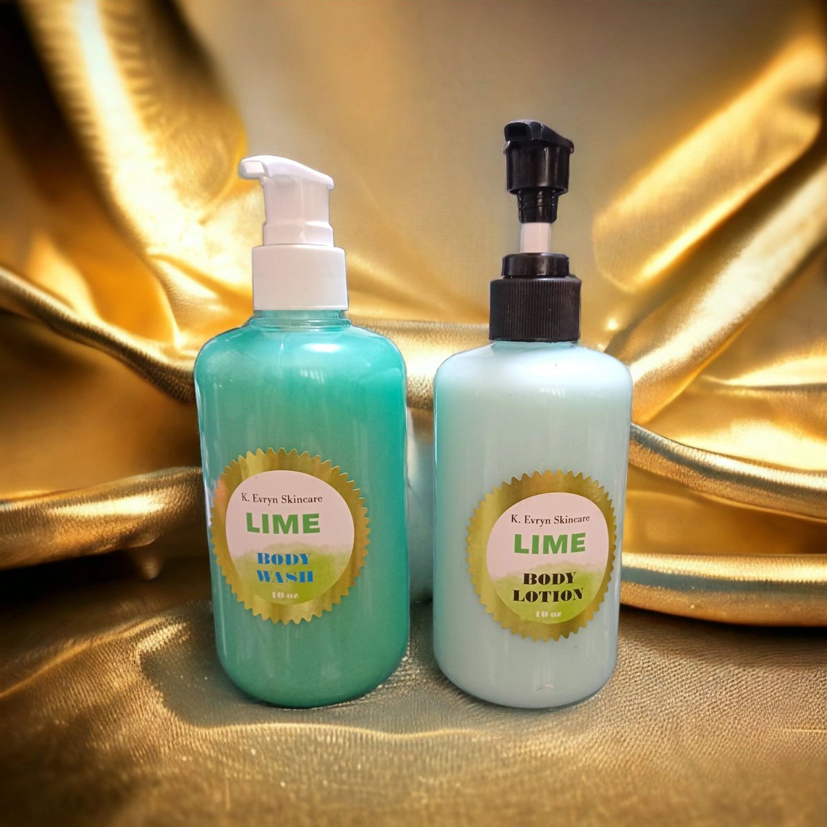 Introducing Our Lime Body Wash & Lime Body Lotion Combo. With invigorating notes of citrus Lime, Warm Sandalwood and a dash of Coconut, This combo will have you smelling fresh, clean and your skin will be satin soft. Available now at kevrynskincare.com $19.99 combo