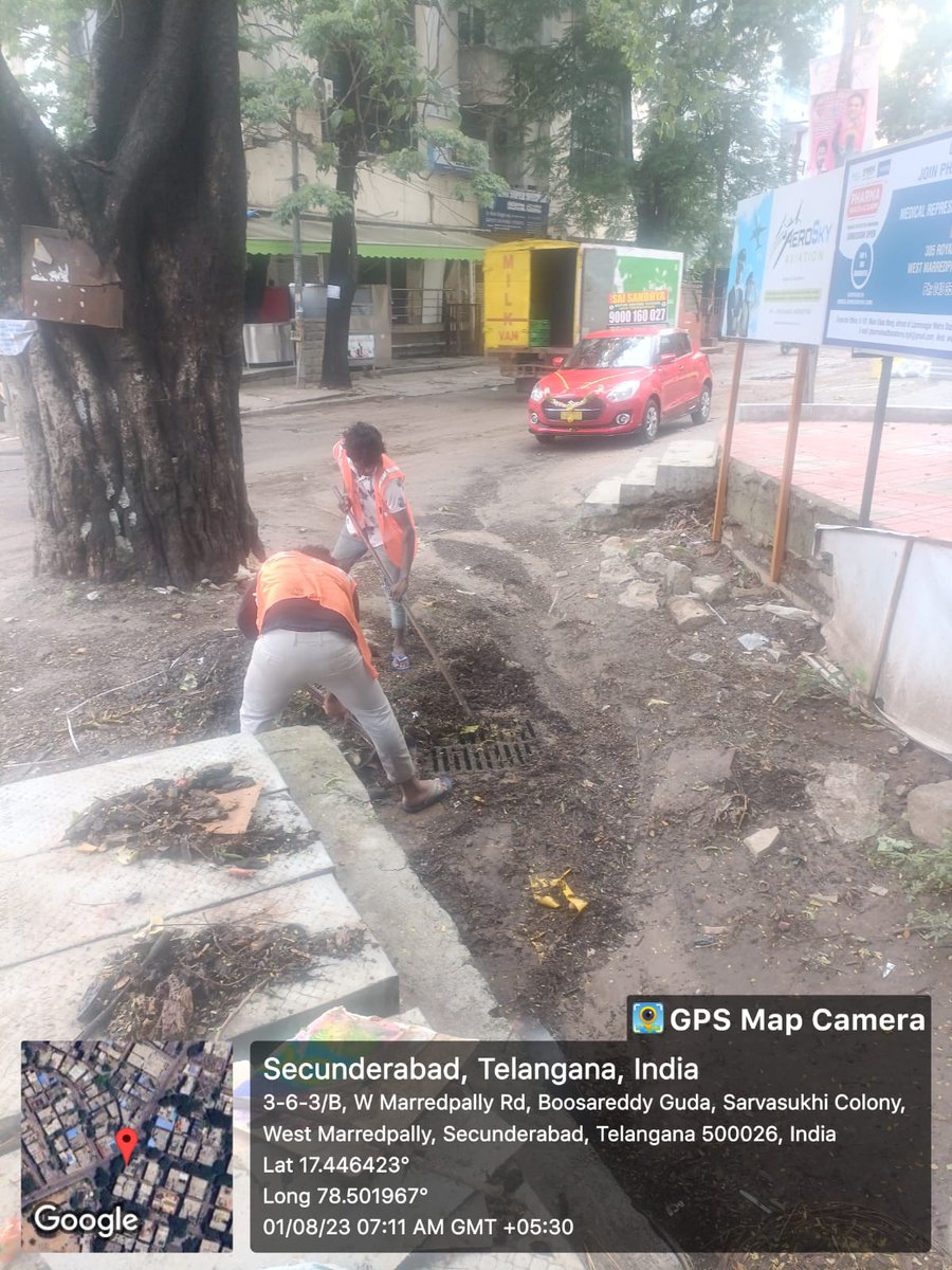 EE_Begumpet30's tweet photo. @rajinikant_23 @GHMCOnline @Director_EVDM @CommissionrGHMC @ZC_Secunderabad @KTRBRS @YadavTalasani Sir, attended water logging at maredpally https://t.co/KGCo67J4x9