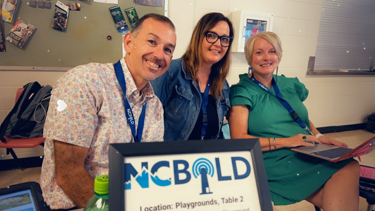 jesespo's tweet photo. Great 1st day of #NCBOLD  on the East!  I was able to share my love of #MergeCubes and be with my #PlaygroundPeeps. https://t.co/6PEgfweWhk