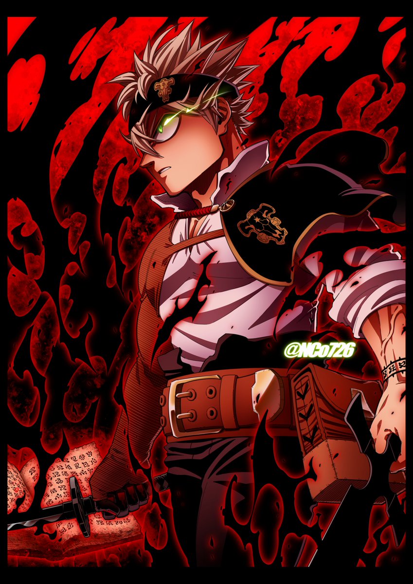 NCo726's tweet photo. Asta is too badass🐐👑🔥I love drawing this shorty😤

#BCSpoilers #BlackClover  #ブラッククローバー #BC366 #Asta https://t.co/XNUrr8vky4