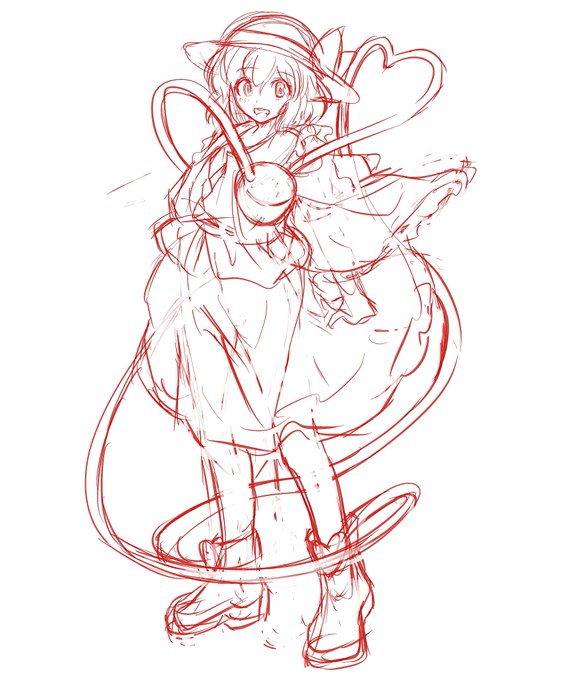 普段選択範囲使ってバランス整えがちなので使わないで描いてみました
東方あんまり詳しくないのに練習で描いてすみません。🪢かわいい…フィギュア映えしそう 