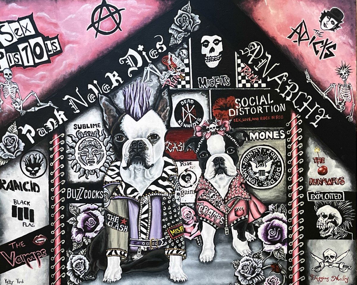 ¨ Boston Terrier Punks ¨