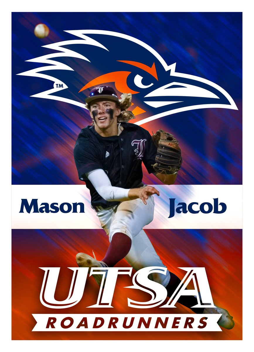Excited to announce that I will be furthering my academic and athletic Career At UTSA. Thank you to all my Coaches, family, teammates, and friends that have helped me get to this point. #birdsup
<a href="/TwelveBaseball/">Texas Twelve</a> <a href="/TwelveRecruits/">Texas Twelve Recruiting</a> <a href="/UTSABSB/">UTSA Baseball ⚾️</a> <a href="/_LondonBaseball/">CC London Baseball⚾️</a>