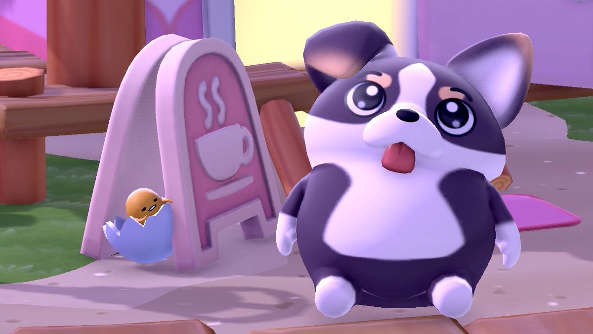 don_gela's tweet photo. If y’all aren’t playing Hello Kitty Island Adventure you’re missing out on a delightful little game. 

It’s a bit like old school Animal Crossing games but you can play as a corgi! https://t.co/ych4FVyrBH