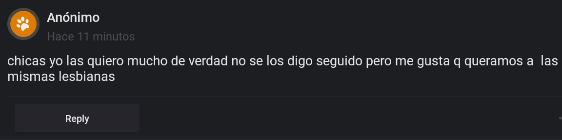 la otra vez iba a tuitear esto pero me pareció muy puto pero ya q lo dijiste yo también las quiero