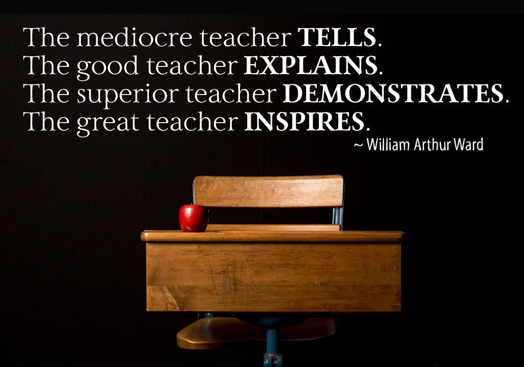 As we prepare for the start of a new school year, let's reflect on Ward's words...

In #leadership, the journey from mediocrity to greatness lies in inspiration. 🌟 A great leader goes beyond telling or explaining, they demonstrate their vision &amp; passion, igniting inspiration in
