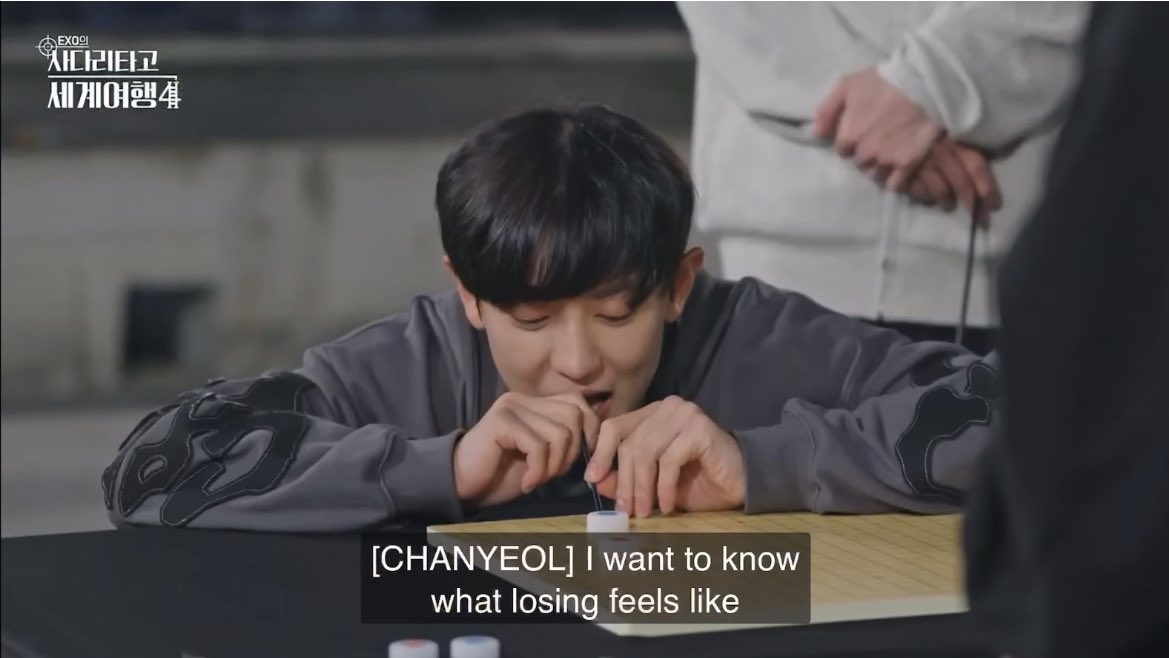 oshcuddles's tweet photo. “I want to know what losing feels like”

OKAY CHANYEOL THAT’S SO 😂 https://t.co/TB3GEjwTUJ