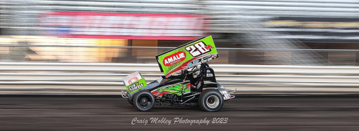 Conner and the Amalie Oil/Tubotowels #28m will be the 2nd car for #marcdaileyracing at the @HighLimitRacing show tomorrow!!! 
@AmalieOil 
@TubOTowels 
@IndyRaceParts 
@vahlcowheels 
@USAFence 
#floridaguy