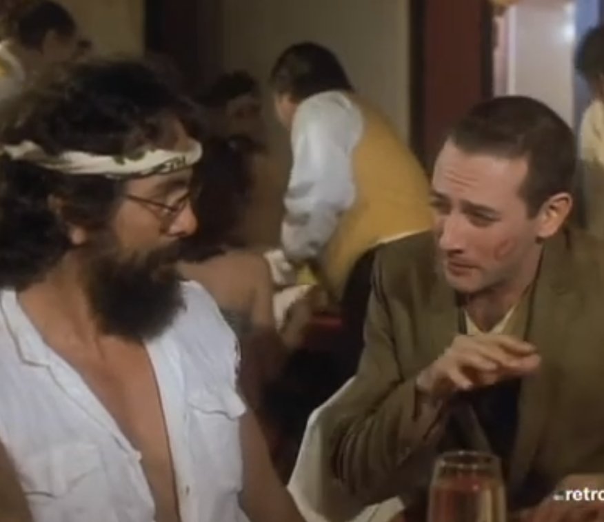 He was amazing as Pee Wee Herman but he also stole every scene he was in in Cheech and Chong's "Nice Dreams." Thank you and rest in peace, Paul Reubens