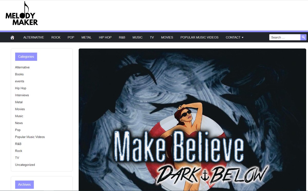 DarkBelowMusic's tweet photo. Melody Maker Magazine Singing about our newest single 'Make Believe'.

Thanks for the shoutout and support!

https://t.co/uaGzOvyNln

#pressrelease #MalcolmSpringer #RockBand #fullcircleentertainment #DarkBelow #JPSProductions #JasonSchrick #MakeBelieve #UMGStudios #NewSingle https://t.co/WtX5lMTyRN