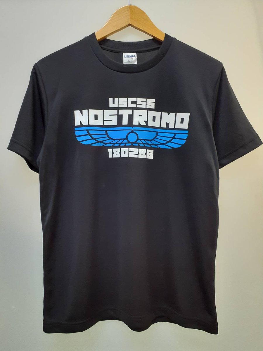 mudrone's tweet photo. アメイジング映画部に向けて、
NOSTROMO CREW Tシャツ
試しに作ったドライ素材Tシャツ、それはそれで乗組員ぽい・・・のか?
#NOSTROMO #ノストロモ号 #ALIEN #エイリアン #USCSS #WEYLANDYUTANI #YUTANI https://t.co/6AFQwBknuy