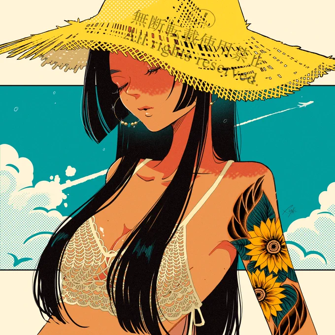 ブルーバカンス(再掲)  どうやら世の中は8月を始めたそうなので夏らしいのを。
