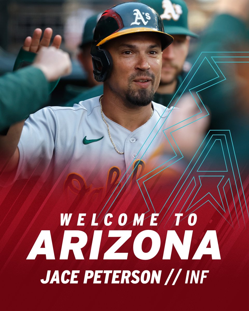 Dbacks's tweet photo. Best Jace Scenario. 😏

Welcome to the #Dbacks, Jace Peterson! https://t.co/4m4DJX3XNn