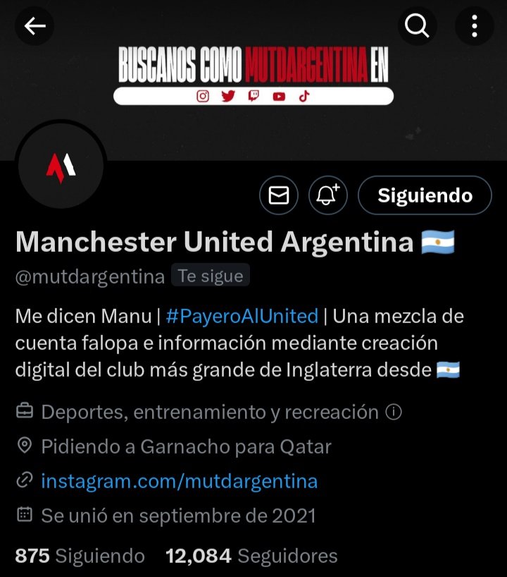 Anfield_Arg's tweet photo. Uau, esta comunidad hispana del United tiene 12.000 seguidores y la nuestra 1.500😳😑
🗣️📣Reds hagan el aguante en esta, Like y RT para dar a conocer 'Anfield Argenta' a toda la familia hispana del #Liverpool y rompamos las bolas 👇#FreePhilJones #Macri2023 #ElTacoNo https://t.co/H2SkxcVY4K