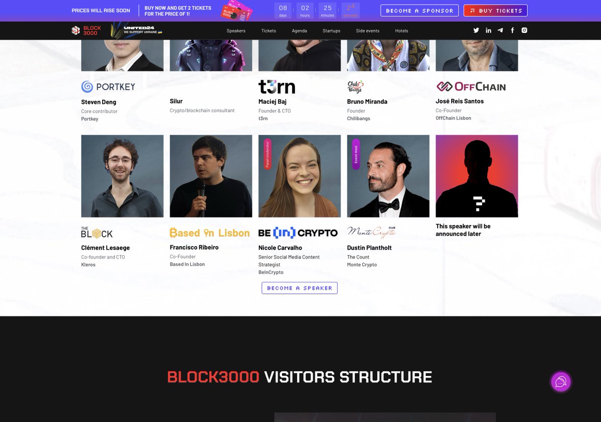 Defi_Spidey's tweet photo. Looks like #Block3000 #BlockchainBattle has been rescheduled for October 18 & 19 of this year. This is the #Blockchain conference that #SafeMoon CEO's Friend @DustinPlantholt holds. There is STILL a mystery guest... 😉 Wonder what the odds are?🤔🤔 https://t.co/ADreQC4MZ3