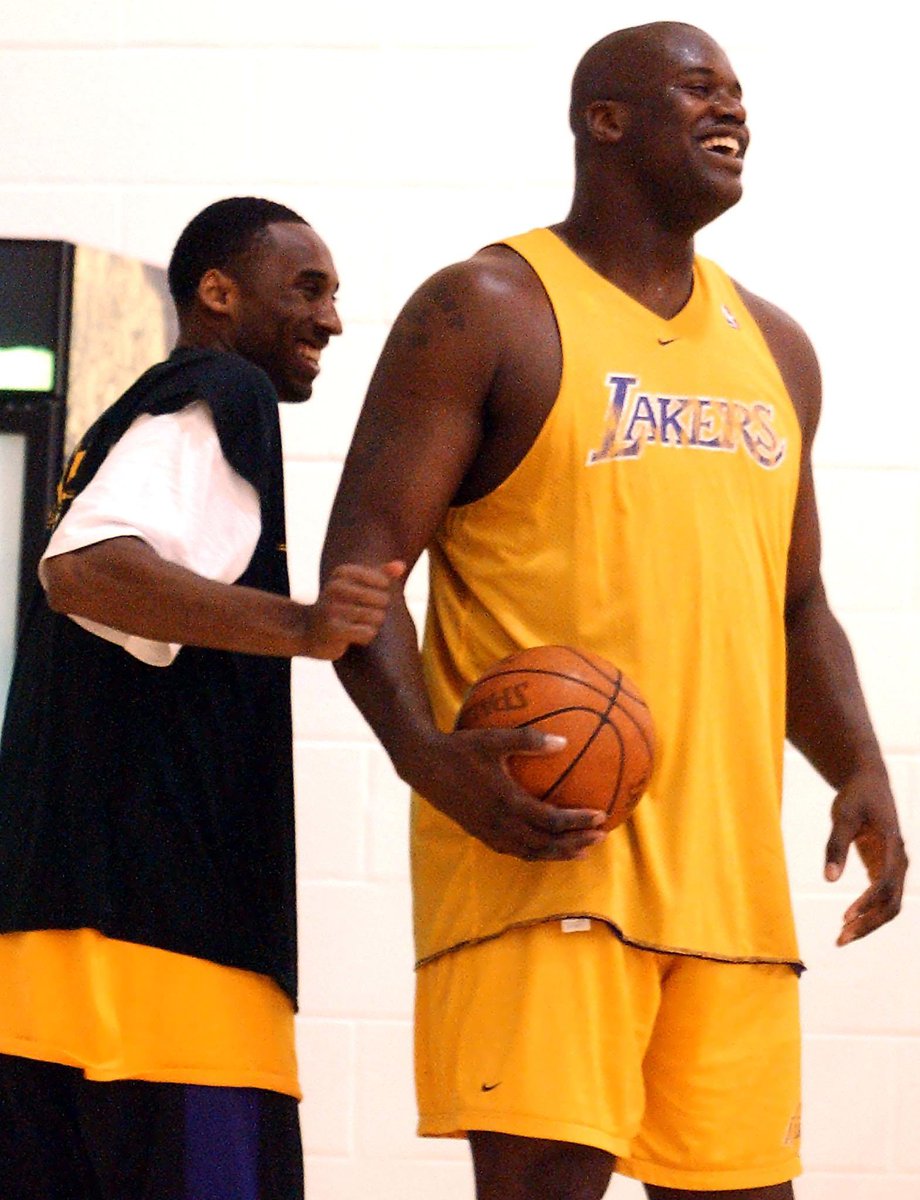timelesssports_'s tweet photo. A few Shaq &amp; Kobe flicks to bless the timeline. 🐐 https://t.co/iMaA2750x2
