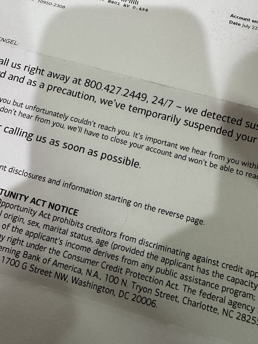 aYankee_Fan's tweet photo. @BofA_Help Y does it say 24/7 when nobody picks up after 4:00
Help!!! https://t.co/WrtSPhwbPR