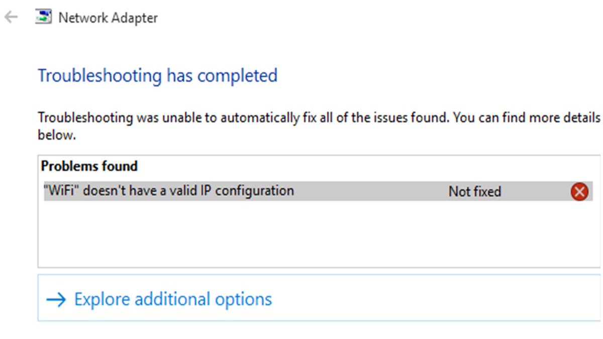 ecomputertipss's tweet image. How to Fix Wi-Fi Doesn’t Have a Valid IP Configuration?
Method 1: Change the SSID and Password of the Router
Method 2: Make Changes in the Network Service
#ipconfiguration #fixwifi
CLICK BELOW TO LEARN MORE
ecomputertips.com/wi-fi-doesnt-h…