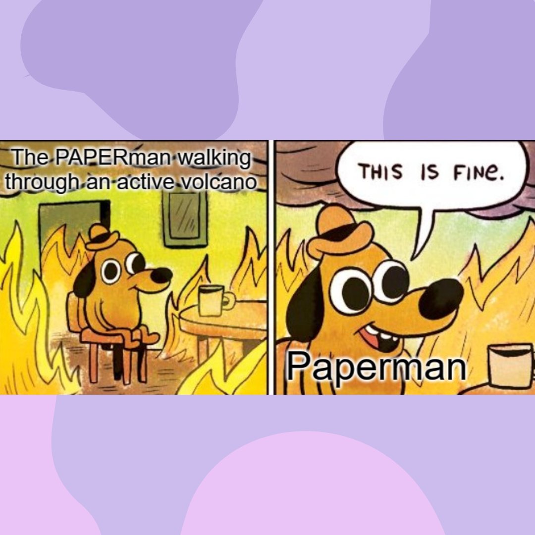 No need to worry. They almost never actually touch the lava. Besides: Touching it is not recommended🌸⁠⁠

#loneflowergames #gaming #game #gamers #gamedev #gamedeveloper #indiegamedev #indiegame #indiegames #origamilovers #memes