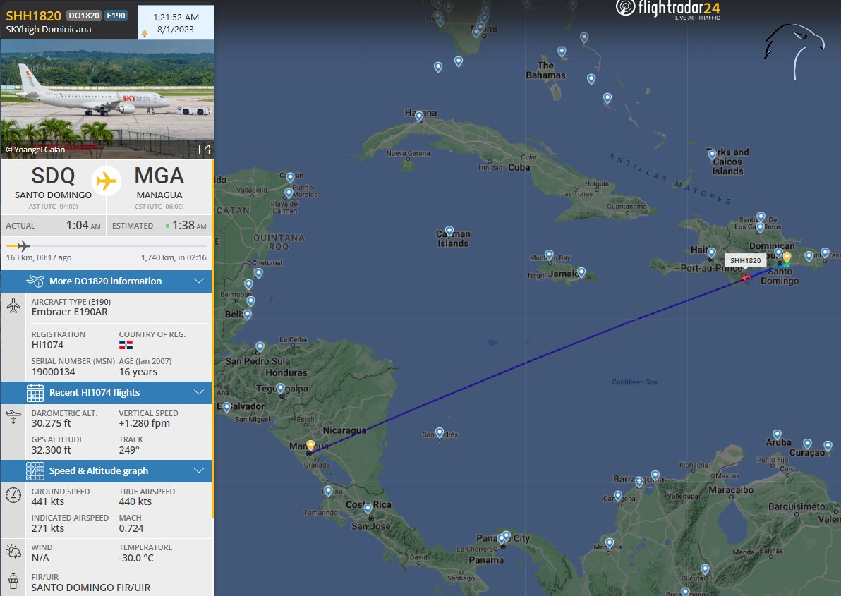 FlconEYES's tweet photo. Continúa el #éxodo de cubanos a #USA vía #Managua.
Auspiciado por #SkyHigh, #AirCentury y #SkyCana en acuerdos con @MinturCuba @MMarreroCruz y @DiazCanelB
Recogen AM de la #Habana y trasladan PM a #Managua. https://t.co/FBixlTNmiq
#Now #ADSB #cuavion #Cuba #1Aug https://t.co/HQwQXbFknZ